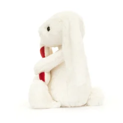Bashful Bunny with Candy Cane