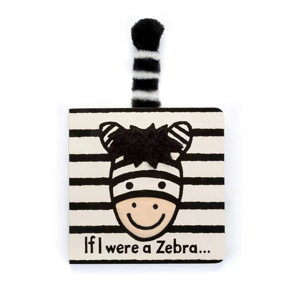 If I Were A Zebra Board Book and Bashful Zebra Medium