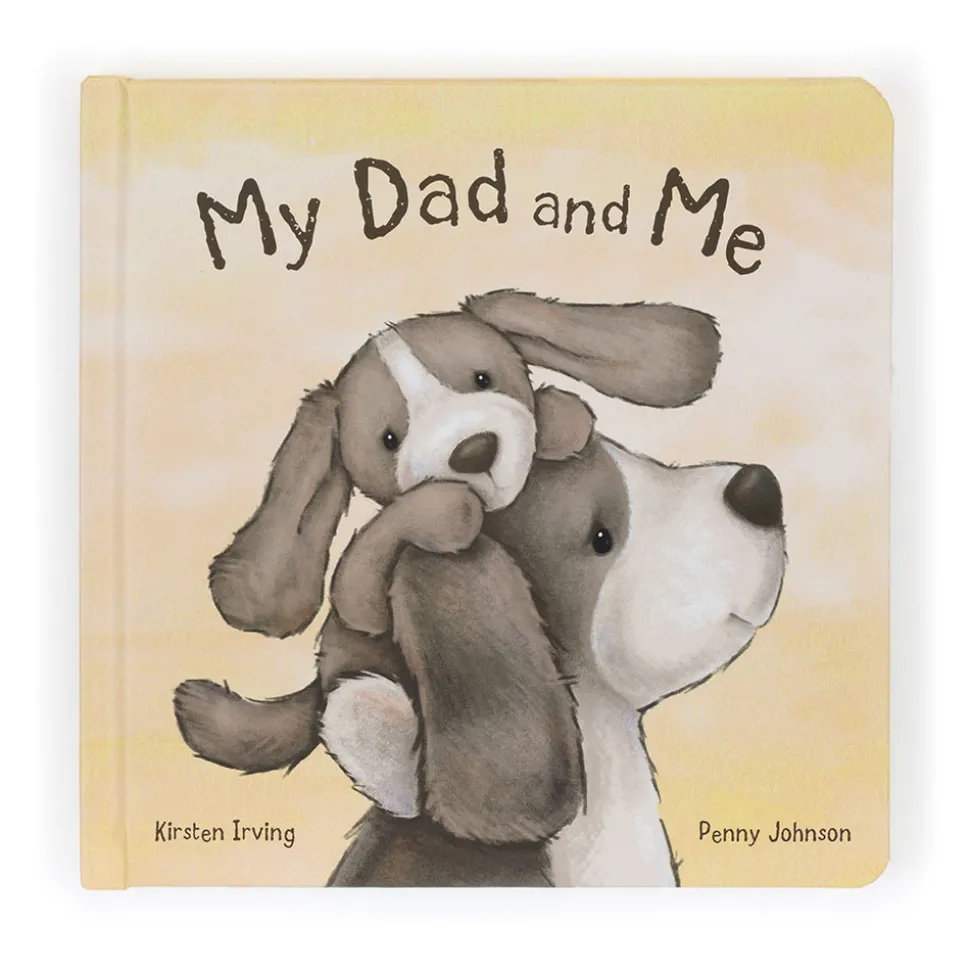 My Dad and Me Book and Bashful Fudge Puppy Medium