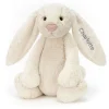 Personalised Bashful Cream Bunny Huge